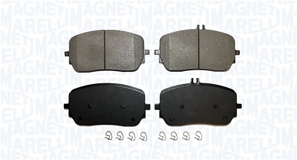 MAGNETI MARELLI Bremseklodser 363916061259 for MERCEDES-BENZ