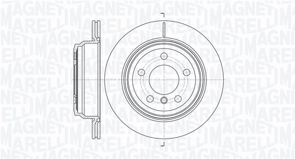 MAGNETI MARELLI Bremseskive 361302040780 300mm 20mm for BMW