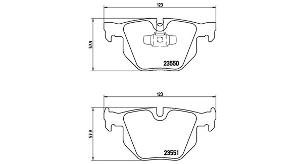 MAGNETI MARELLI Bremseklodser 363700506039 for BMW
