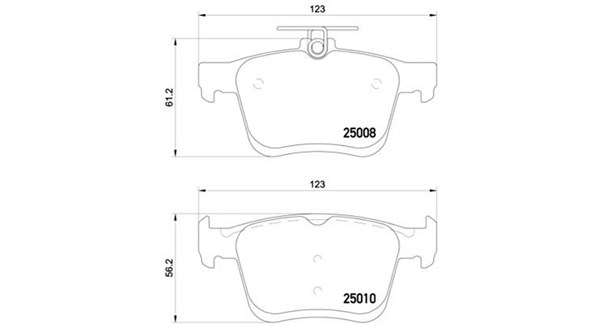MAGNETI MARELLI Bremseklodser 363700585125 for MG (SAIC) ROEWE (SAIC) VW AUDI AUDI (FAW) VW (SVW) SKODA (SVW)