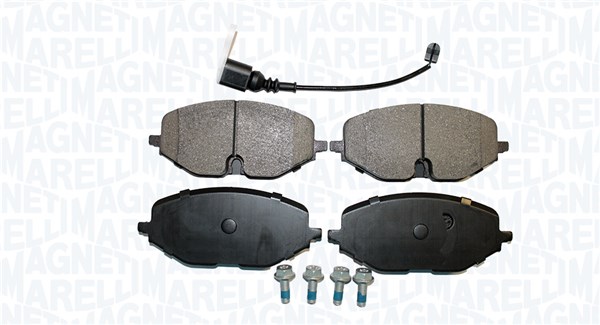 MAGNETI MARELLI Bremseklodser 363916061249 for FORD AUDI SEAT CUPRA VW VW (SVW)
