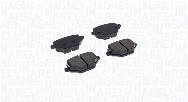 MAGNETI MARELLI Bremseklodser 363916061243 for OPEL PEUGEOT CITROËN TOYOTA