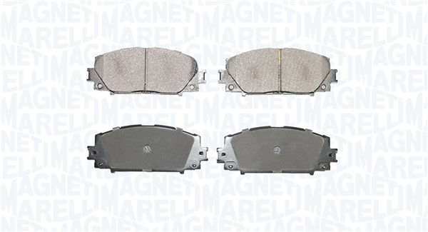 MAGNETI MARELLI Bremseklodser 363916060827 for TOYOTA LEXUS