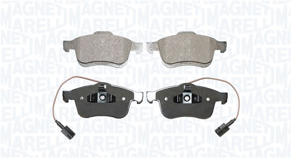 MAGNETI MARELLI Bremseklodser 363916060860 for OPEL FIAT LANCIA