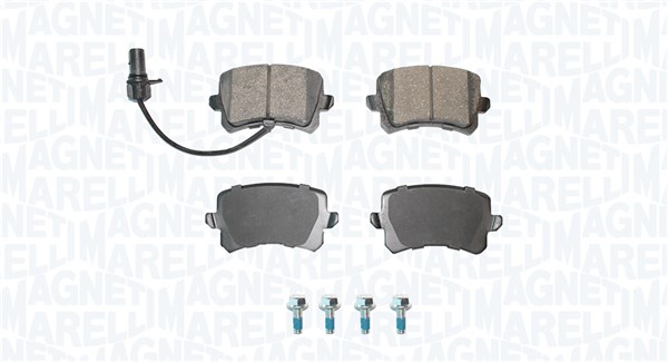 MAGNETI MARELLI Bremseklodser 363916060868 for SKODA