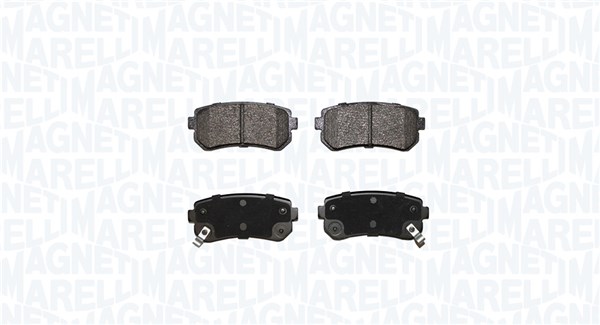MAGNETI MARELLI Bremseklodser 363916060872 for HYUNDAI KIA