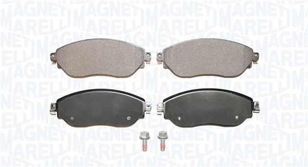 MAGNETI MARELLI Bremseklodser 363916060878 for CHEVROLET OPEL VAUXHALL FIAT NISSAN RENAULT