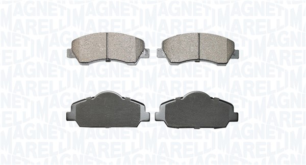 MAGNETI MARELLI Bremseklodser 363916060875 for CITROËN PEUGEOT