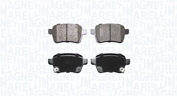 MAGNETI MARELLI Bremseklodser 363916060879 for FIAT OPEL