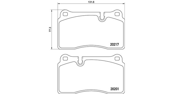 MAGNETI MARELLI Bremseklodser 363700402002 for ASTON MARTIN