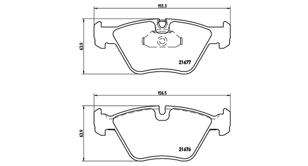 MAGNETI MARELLI Bremseklodser 363700406022 for BMW