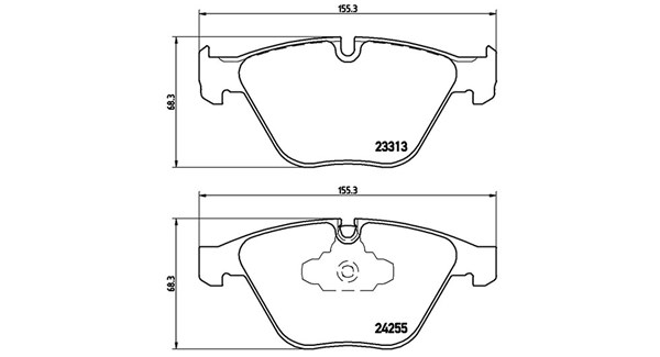 MAGNETI MARELLI Bremseklodser 363700506055 for BMW BMW (BRILLIANCE)