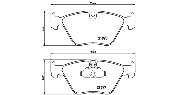 MAGNETI MARELLI Bremseklodser 363700406065 for BMW