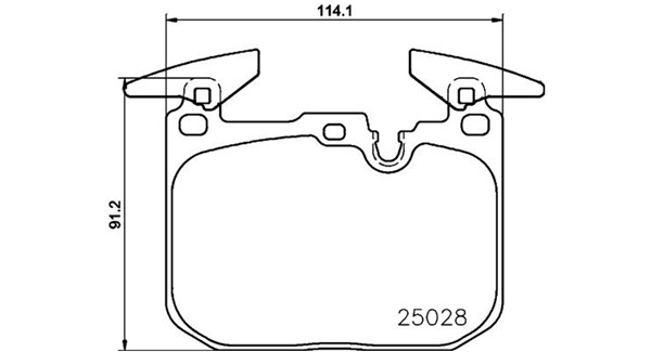 MAGNETI MARELLI Bremseklodser 363700506096 for BMW