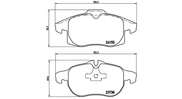 MAGNETI MARELLI Bremseklodser 363700410011 for VAUXHALL GENERAL MOTORS BAIC