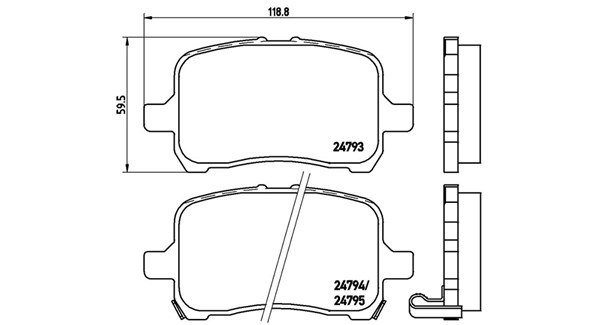 MAGNETI MARELLI Bremseklodser 363700410015 for OPEL CHEVROLET PONTIAC