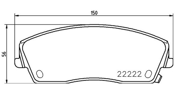 MAGNETI MARELLI Bremseklodser 363700411041 for CHRYSLER DODGE