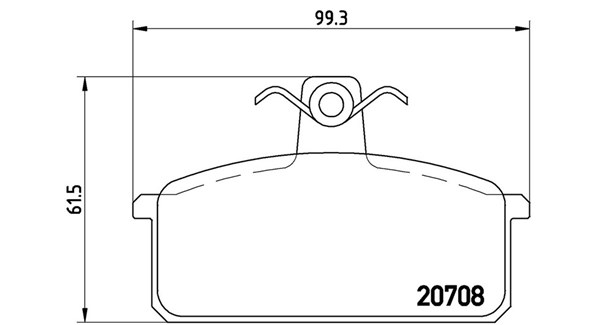 MAGNETI MARELLI Bremseklodser 363700423018 for LANCIA FIAT SUZUKI VW