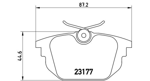 MAGNETI MARELLI Bremseklodser 363700423026 for ALFA ROMEO FIAT LANCIA DAIHATSU (FAW)