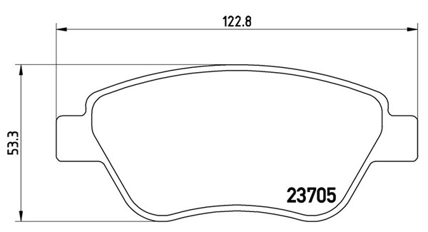 MAGNETI MARELLI Bremseklodser 363700423099 for FIAT LANCIA