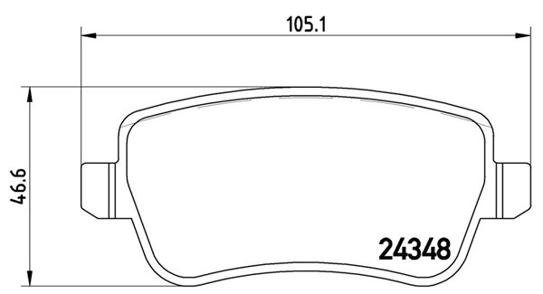 MAGNETI MARELLI Bremseklodser 363700423101 for FIAT