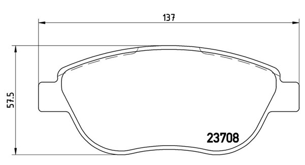 MAGNETI MARELLI Bremseklodser 363700423119 for CITROËN FIAT LANCIA PEUGEOT