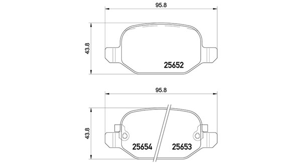 MAGNETI MARELLI Bremseklodser 363700423150 for FIAT