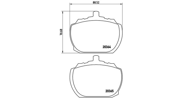 MAGNETI MARELLI Bremseklodser 363700424004 for TRIUMPH FORD VAUXHALL BEDFORD DAF ROVER
