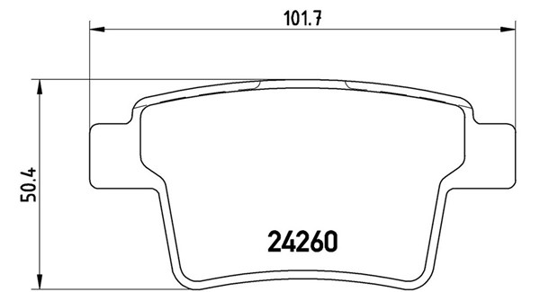 MAGNETI MARELLI Bremseklodser 363700424063 for FORD EMGRAND GLEAGLE ENGLON MERCURY JAGUAR FORD USA PROTON GEELY