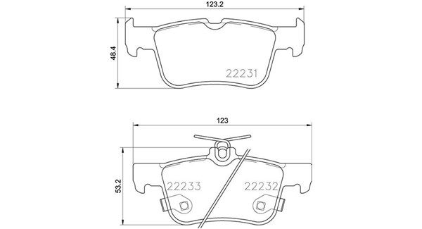 MAGNETI MARELLI Bremseklodser 363700424201 for FORD FORD USA LINCOLN FORD (CHANGAN)