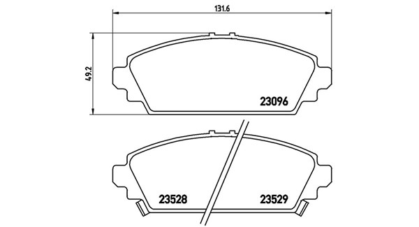 MAGNETI MARELLI Bremseklodser 363700428031 for HONDA