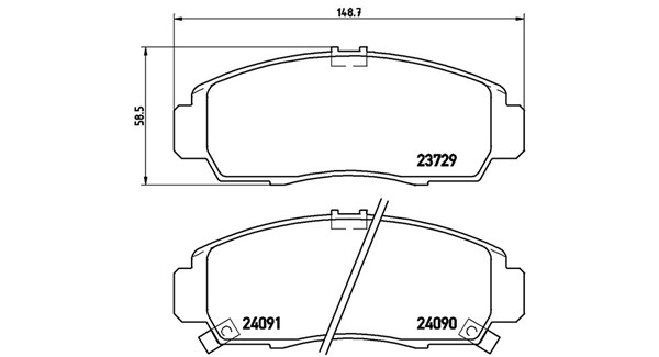 MAGNETI MARELLI Bremseklodser 363700428034 for HONDA ACURA HONDA (GAC) BYD