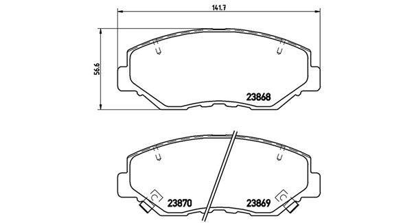 MAGNETI MARELLI Bremseklodser 363700428035 for HONDA ACURA
