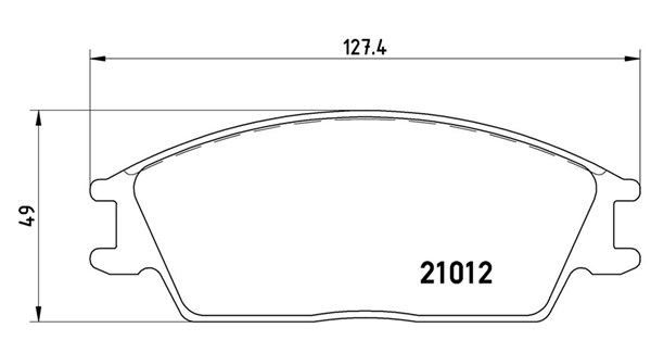 MAGNETI MARELLI Bremseklodser 363700430001 for HYUNDAI