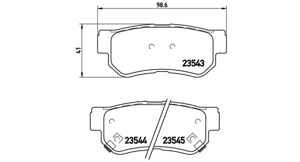 MAGNETI MARELLI Bremseklodser 363700430014 for HYUNDAI KIA HYUNDAI (BEIJING) GAC DONGFENG
