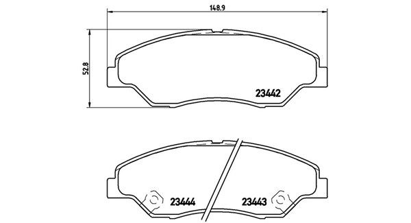 MAGNETI MARELLI Bremseklodser 363700430015 for KIA