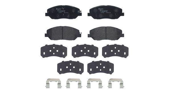 MAGNETI MARELLI Bremseklodser 363700430036 for SSANGYONG HYUNDAI KIA KIA (DYK)