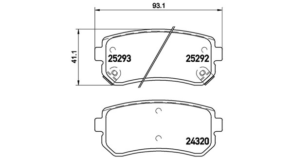 MAGNETI MARELLI Bremseklodser 363700430051 for HYUNDAI KIA KIA (DYK) CHANGAN JAC HYUNDAI (BEIJING)
