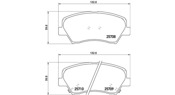 MAGNETI MARELLI Bremseklodser 363700430073 for HYUNDAI KIA HYUNDAI (BEIJING)