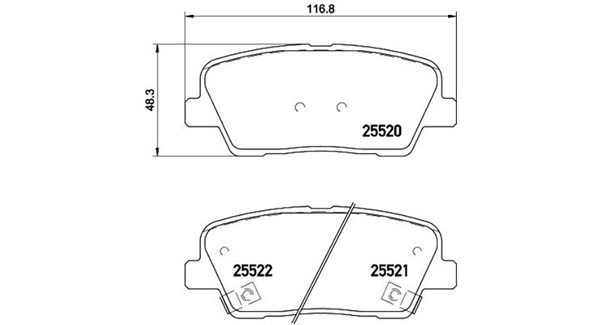 MAGNETI MARELLI Bremseklodser 363700430081 for HYUNDAI KIA