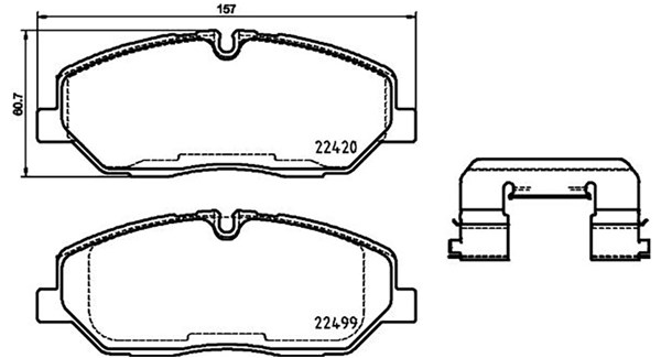 MAGNETI MARELLI Bremseklodser 363700430084 for HYUNDAI