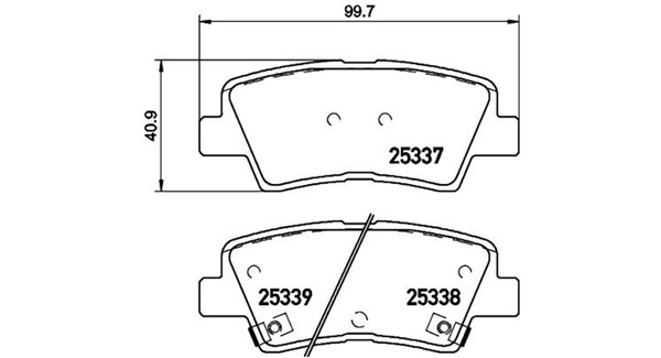 MAGNETI MARELLI Bremseklodser 363700430101 for HYUNDAI KIA HYUNDAI (BEIJING)