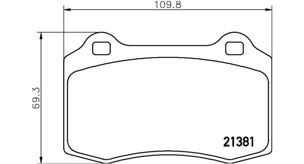 MAGNETI MARELLI Bremseklodser 363700536020 for VOLVO JAGUAR PEUGEOT VW ASTON MARTIN