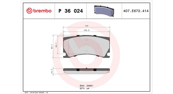 MAGNETI MARELLI Bremseklodser 363700436024 for PEUGEOT JAGUAR