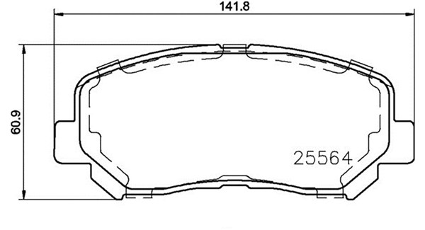 MAGNETI MARELLI Bremseklodser 363700437019 for CHRYSLER JEEP JEEP (GAC FCA)