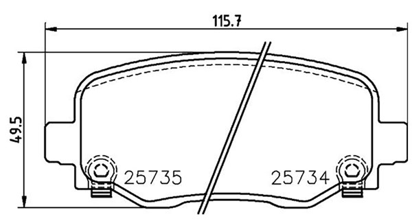 MAGNETI MARELLI Bremseklodser 363700437020 for ROEWE (SAIC) CHRYSLER JEEP JEEP (GAC FCA)