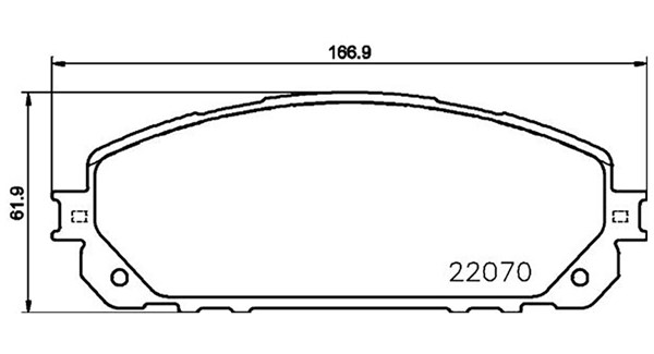 MAGNETI MARELLI Bremseklodser 363700437021 for JEEP CHRYSLER JEEP (GAC FCA)
