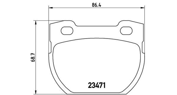 MAGNETI MARELLI Bremseklodser 363700444007 for LAND ROVER