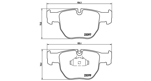 MAGNETI MARELLI Bremseklodser 363700444012 for LAND ROVER