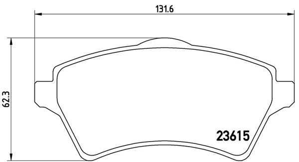 MAGNETI MARELLI Bremseklodser 363700444011 for LAND ROVER